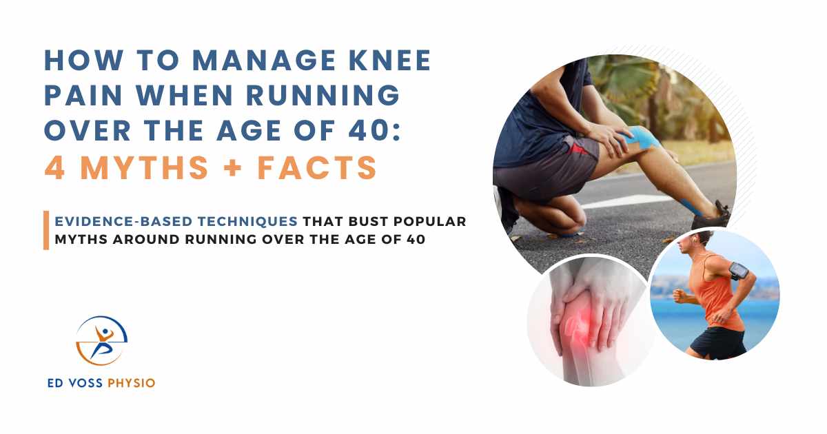how to manage KNEE PAIN when running over the age of 40_ 4 myths + facts